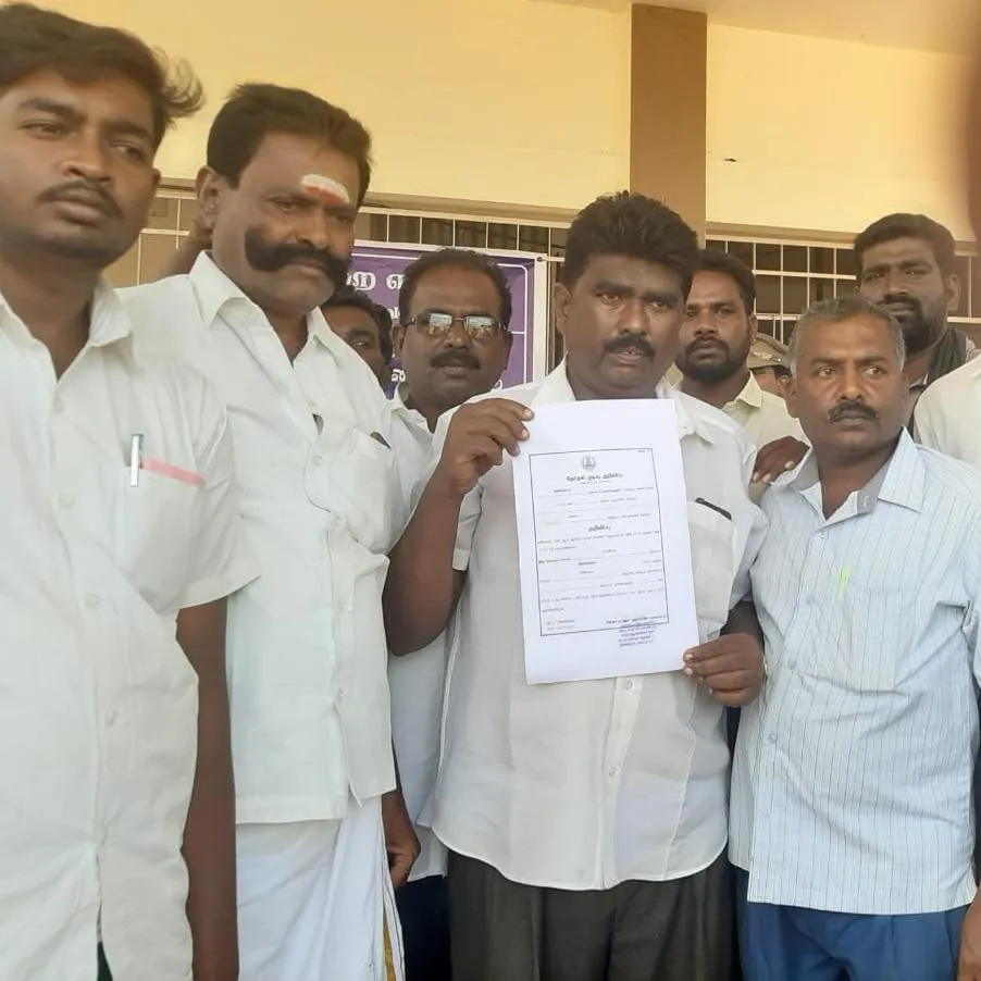 local election revote counting  in dindigul